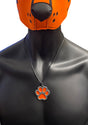 ruff GEAR Puppy Paw Dog Tag Orange