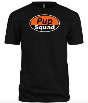 Sir Rat Pup Squad T Shirt Black