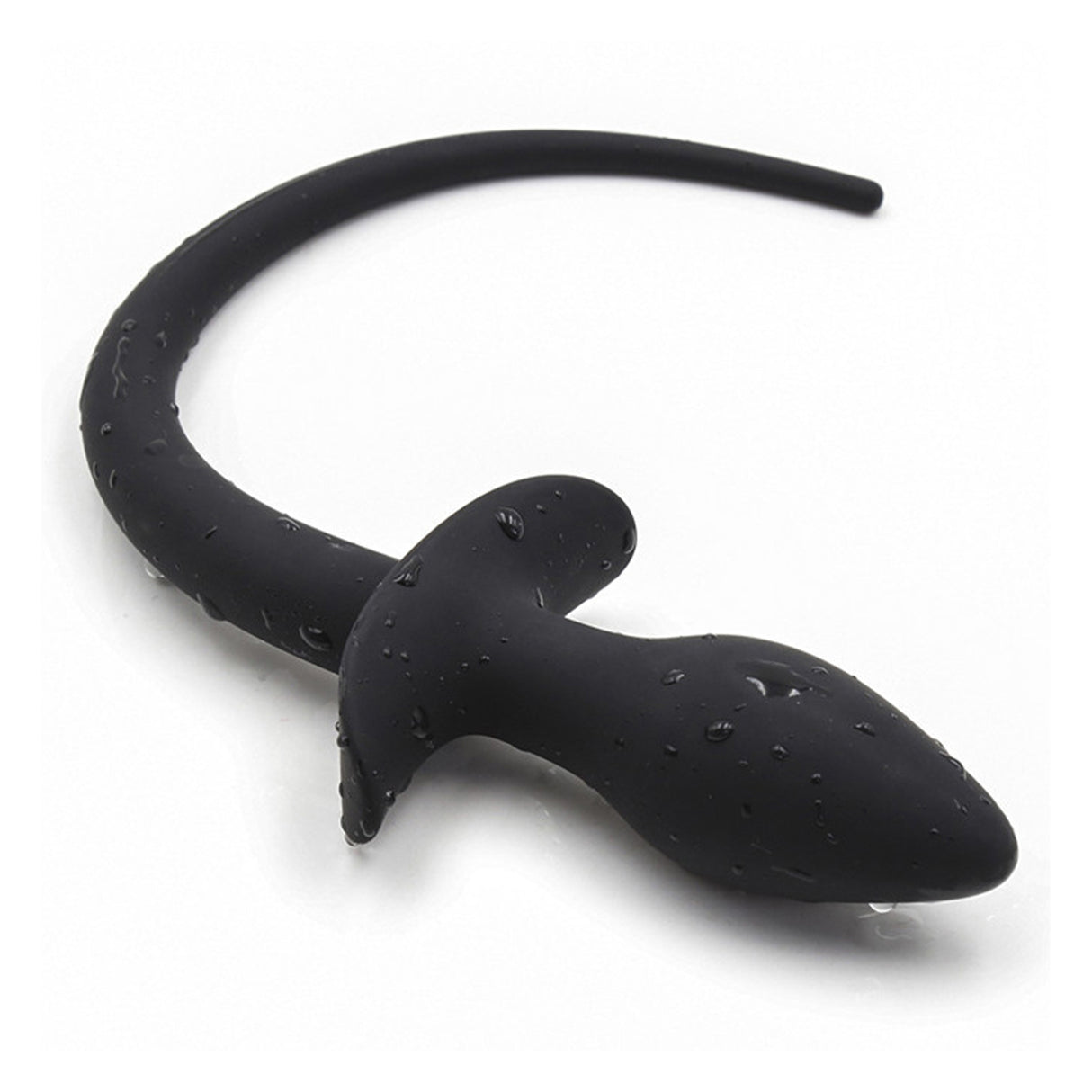 ruff GEAR Silicone Swirl Pup Tail Black