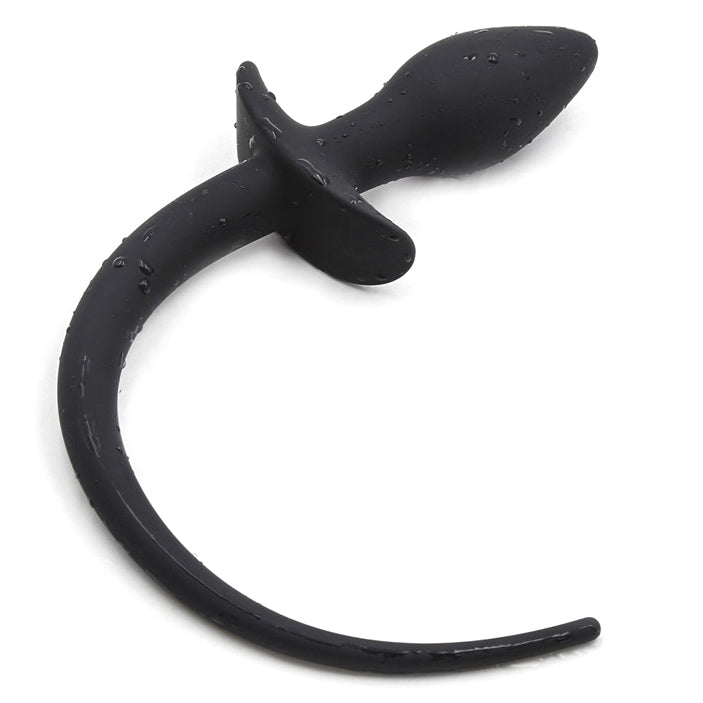 ruff GEAR Silicone Swirl Pup Tail Black