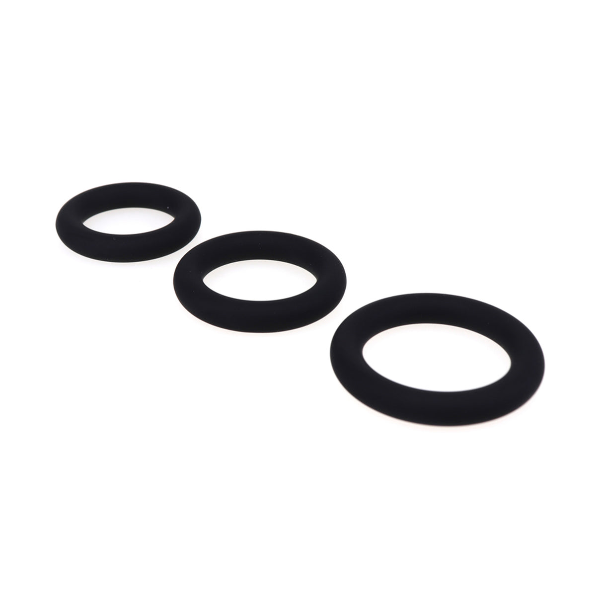 ruff GEAR Pure Silicone Stay Hard Thicker Cock Ring Set