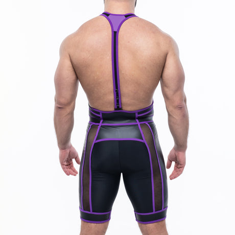 Spartas Enea Neo Lycra Mesh Singlet Purple