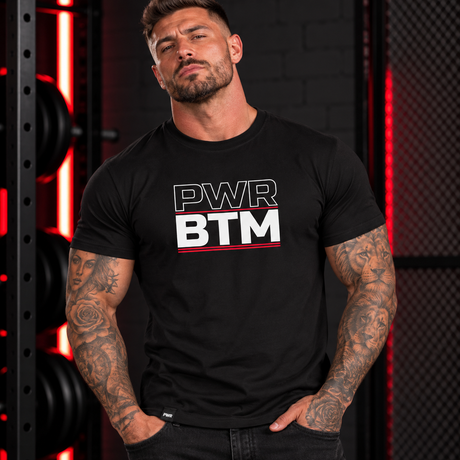 PWR T-Shirt BTTM Black