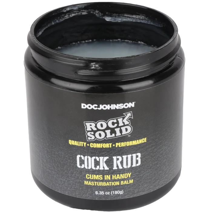 Doc Johnson Rock Solid Cock Rub Masturbation Balm