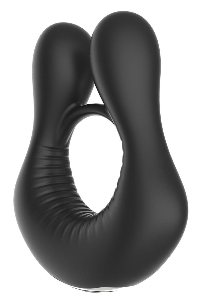 Ram Rod Strong Vibrating Cock Ring Black