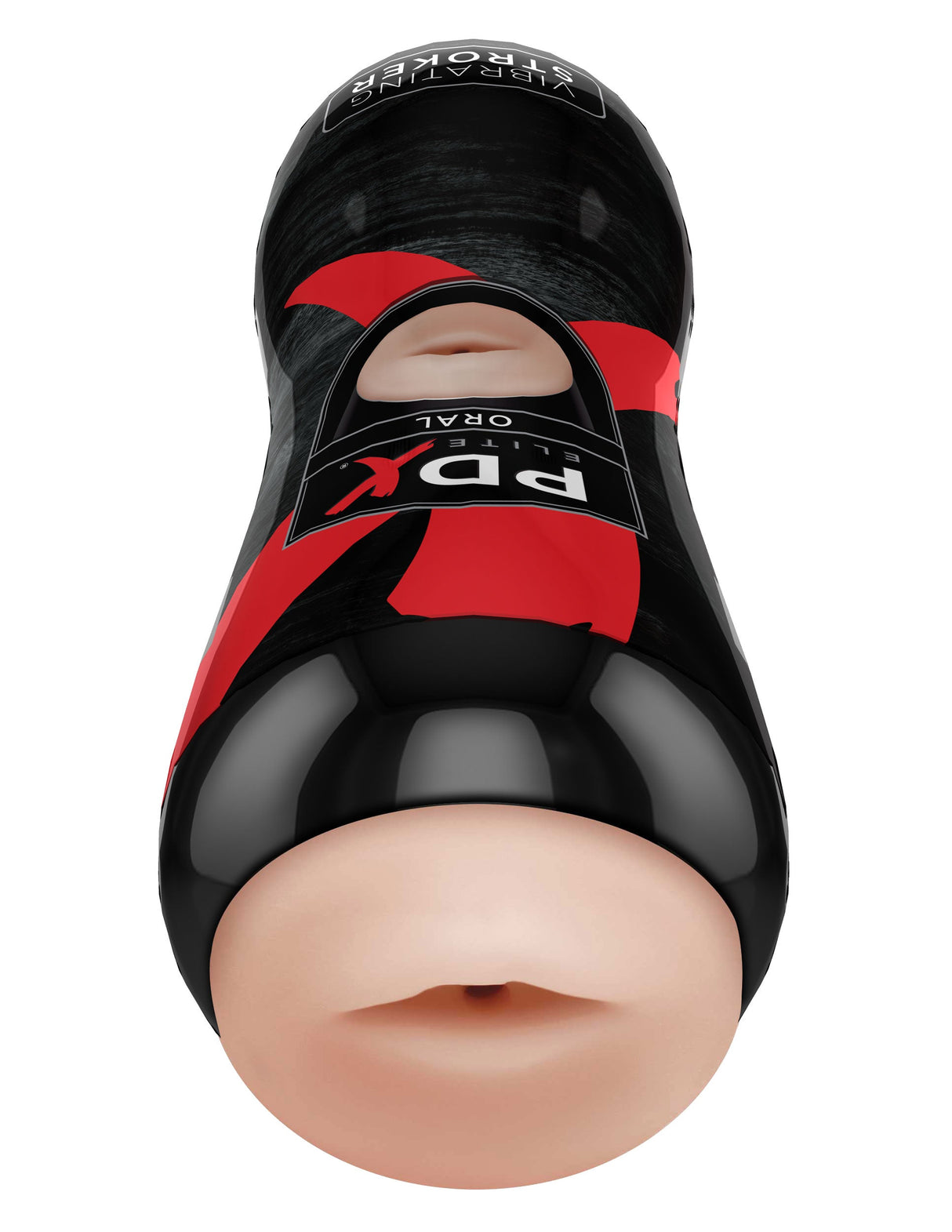 Pipedream PDX Elite Vibrating Oral Stroker Light