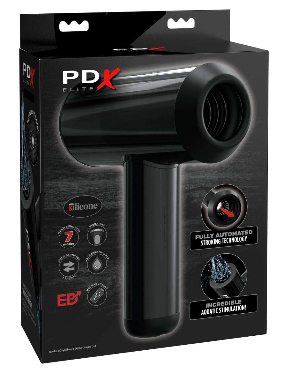 Pipedream PDX Elite Hydrobator Masturbator Black