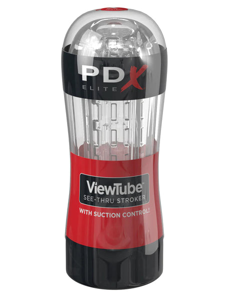 Pipedream PDX Elite View Tube Stroker Masturbator Clear