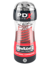 Pipedream PDX Elite Viewtube 2 See Thru Stroker