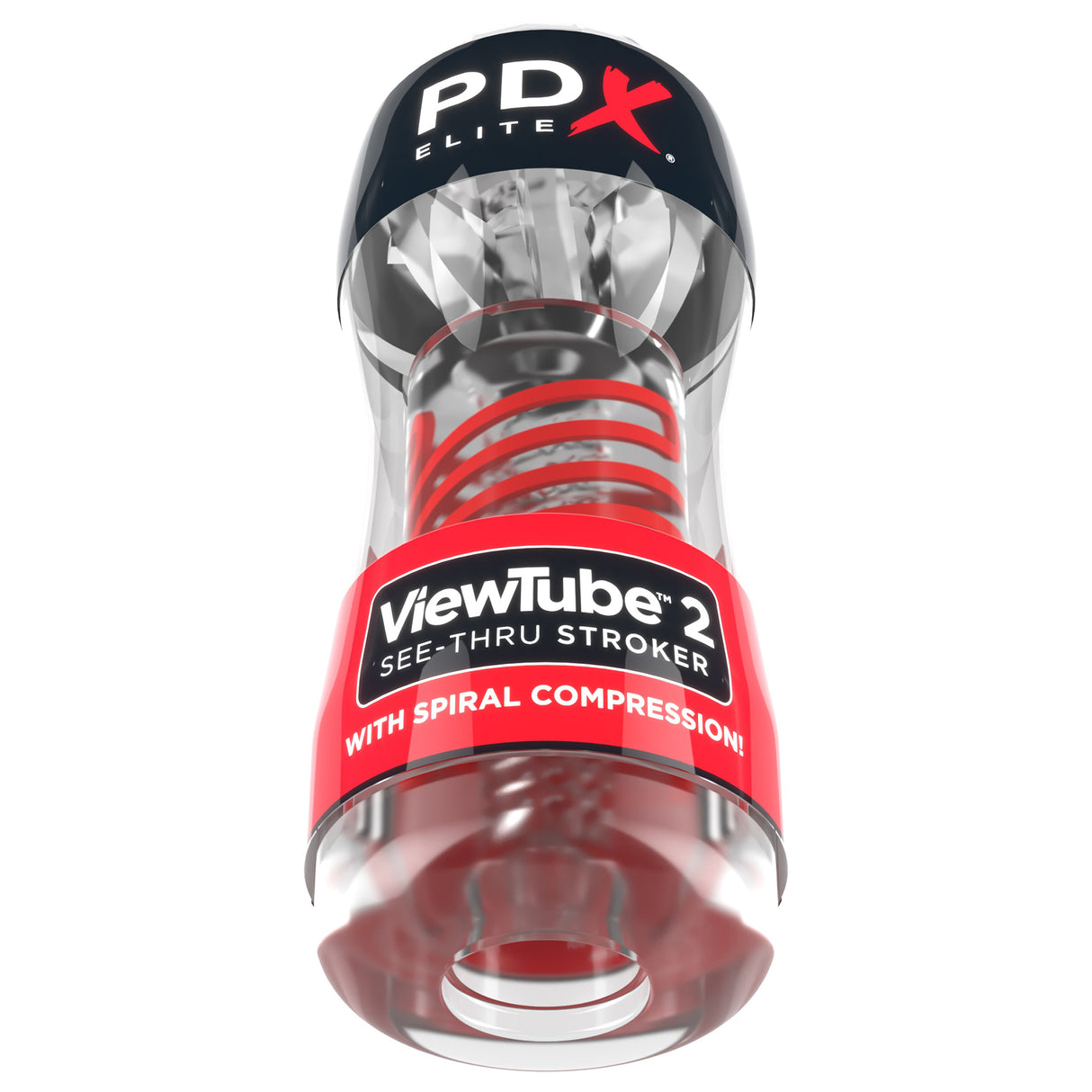 Pipedream PDX Elite Viewtube 2 See Thru Stroker