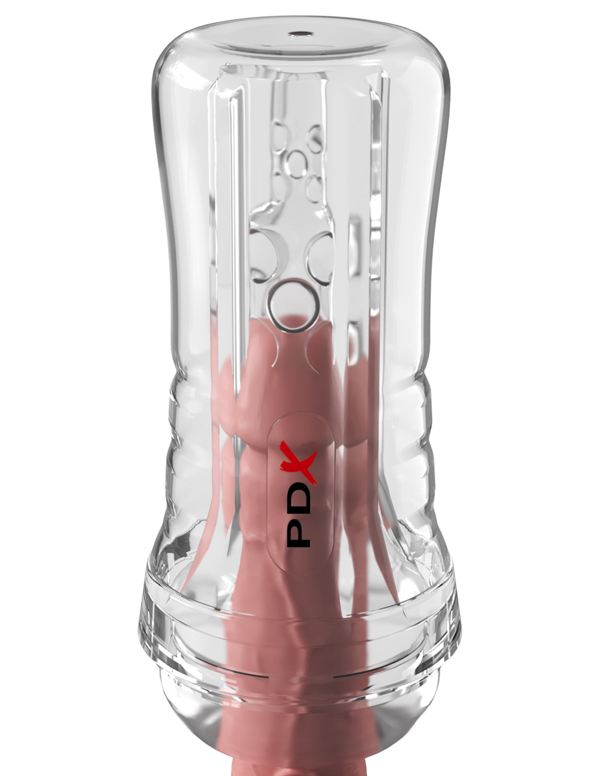 Pipedream PDX Elite ViewTube Plus EZ-Grip Stroker Clear