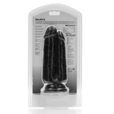 RealRock Two in One Dildo 5 Inch 6 Inch Black