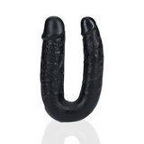 RealRock U Shape Dildo 5 Inch Black