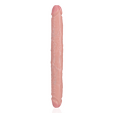 RealRock Straight Slim Double Ended Dildo 12 Inch Light