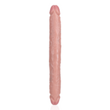 RealRock Straight Slim Double Ended Dildo 12 Inch Light