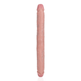 RealRock Straight Slim Double Ended Dildo 14 Inch Light