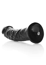 RealRock Curved Realistic Dildo 6 Inch Black