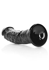 RealRock Curved Realistic Dildo 7 Inch Black