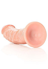 RealRock Curved Realistic Dildo 7 Inch Light