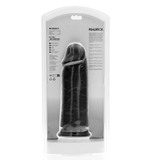 RealRock Extra Thick Dildo 9 Inch Black