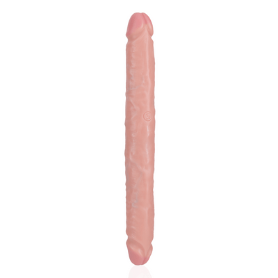 RealRock Straight Slim Double Ended Dildo 12 Inch Light