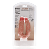 RealRock U Shape Dildo 5 Inch Light