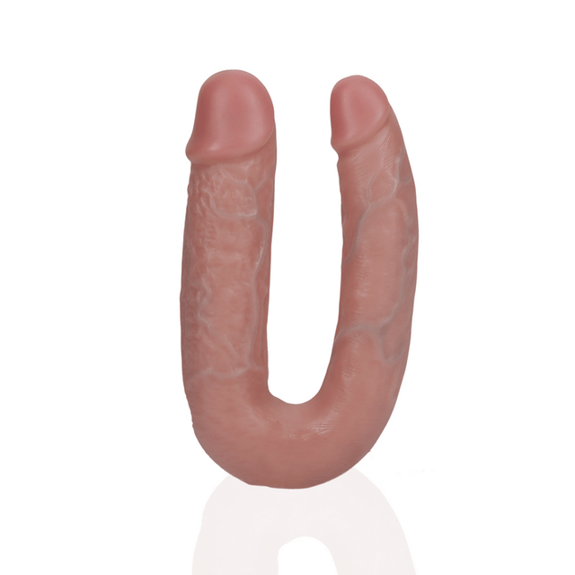 RealRock U Shape Dildo 5 Inch Light