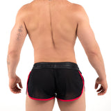 ROK Kinky Mesh Short Black Red
