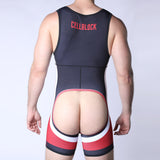 Cellblock 13 Chain Reaction Singlet Jock Red