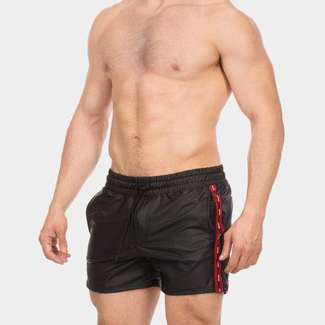 Barcode Berlin Fetish Short Zulu Black Red