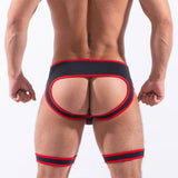 Spartas Snax Neo Chap Jock Short Red