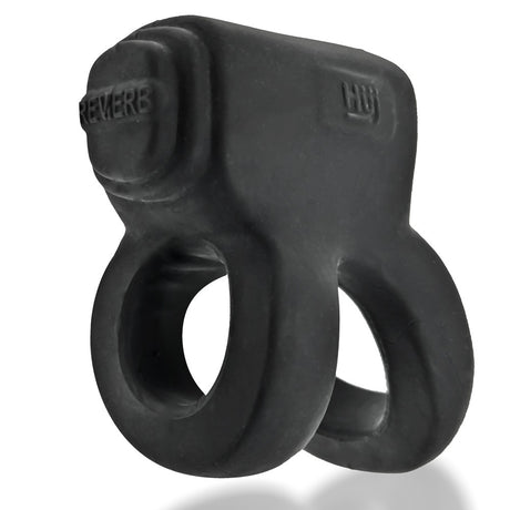 Hunkyjunk REVHAMMER Vibe Cock Ring Tar Ice