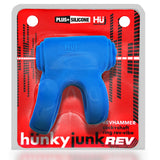 Hunkyjunk REVHAMMER Vibe Cock Ring Teal Ice