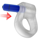 Hunkyjunk REVRING Vibe Cock Ring Clear Ice