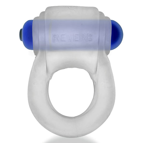Hunkyjunk REVRING Vibe Cock Ring Clear Ice