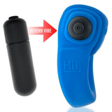 Hunkyjunk REVRING Vibe Cock Ring Teal Ice