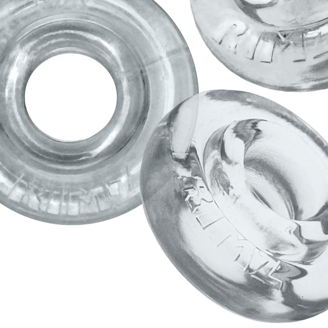 Oxballs Rimz Cock Ring Clear