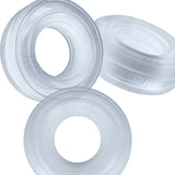 Hunkyjunk ROTO Cockring Clear Steam