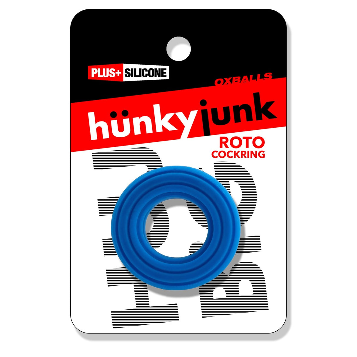 Hunkyjunk ROTO Cockring Teal Fizz