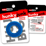 Hunkyjunk ROTO Cockring Teal Fizz