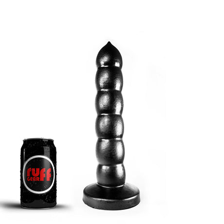 ruff GEAR Ultimate Ripple Dildo 11.4 Inch Black