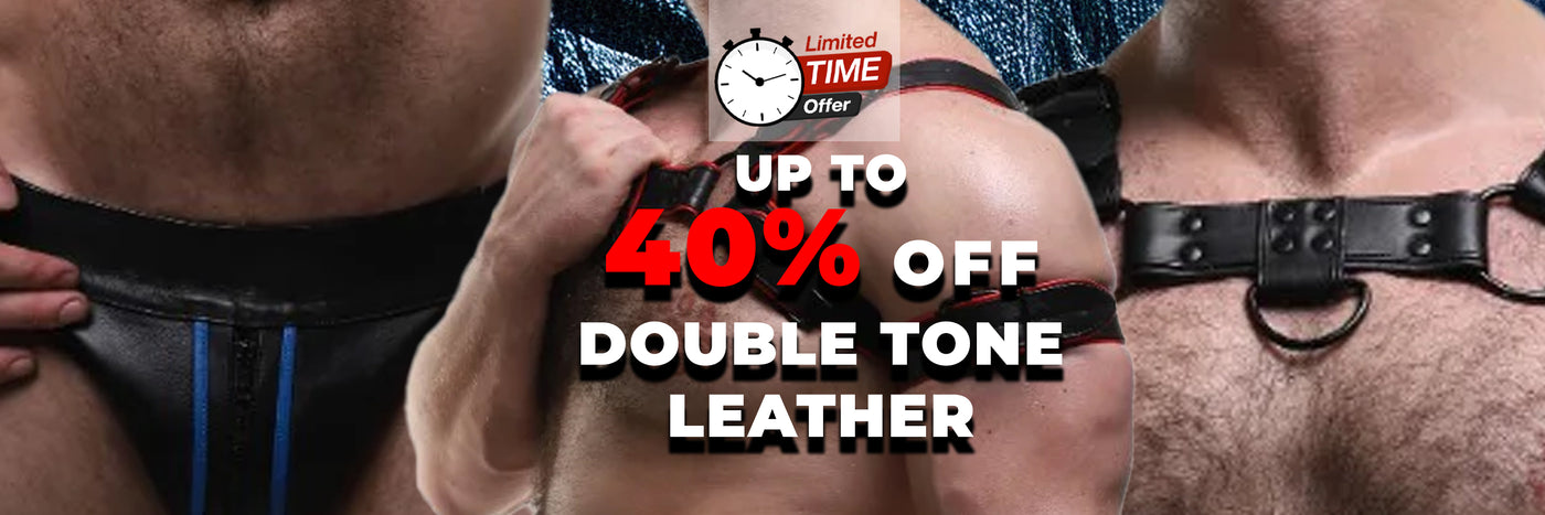 RuffGEAR DoubleTone Leather 40% off