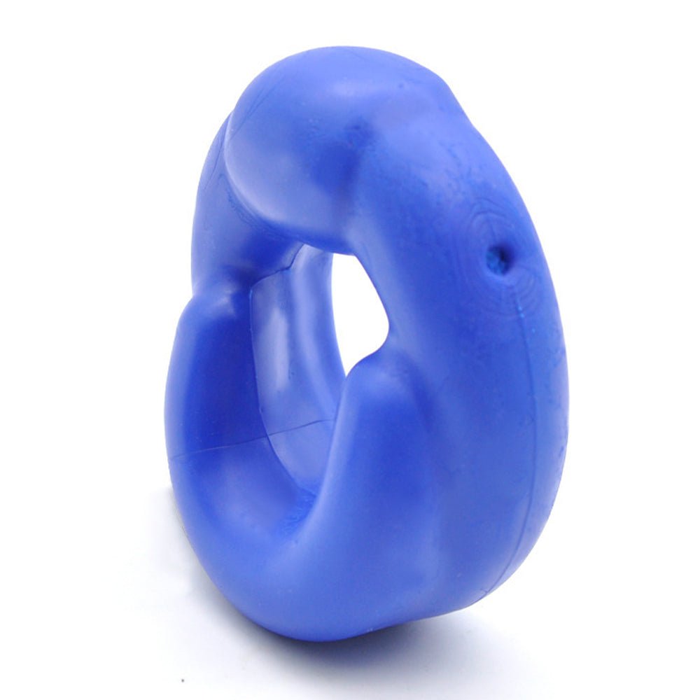 ruff GEAR Cock Ring BIG BULGE Blue - FETCH