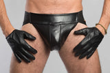 ruff GEAR Cop Leather Gloves Black