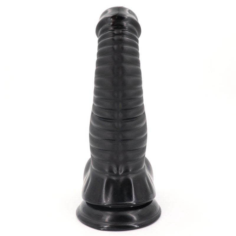 ruff GEAR Fantasy Ribbed Sea Horse Dildo 10.6 Inch - FETCH