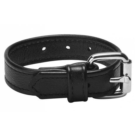 ruff GEAR Leather Buckle Adjustable Cock Strap - FETCH