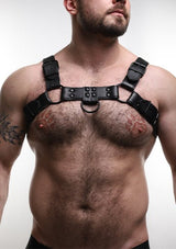 ruff GEAR Leather Bulldog Action Harness