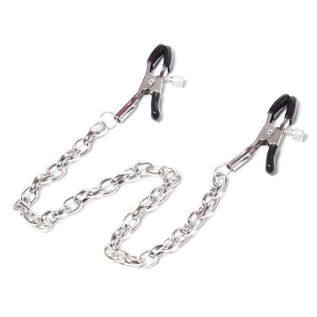 ruff GEAR Metal Nipple Clips with Chain