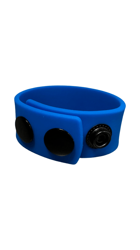 ruff GEAR Silicone Snap Cock Ring Blue