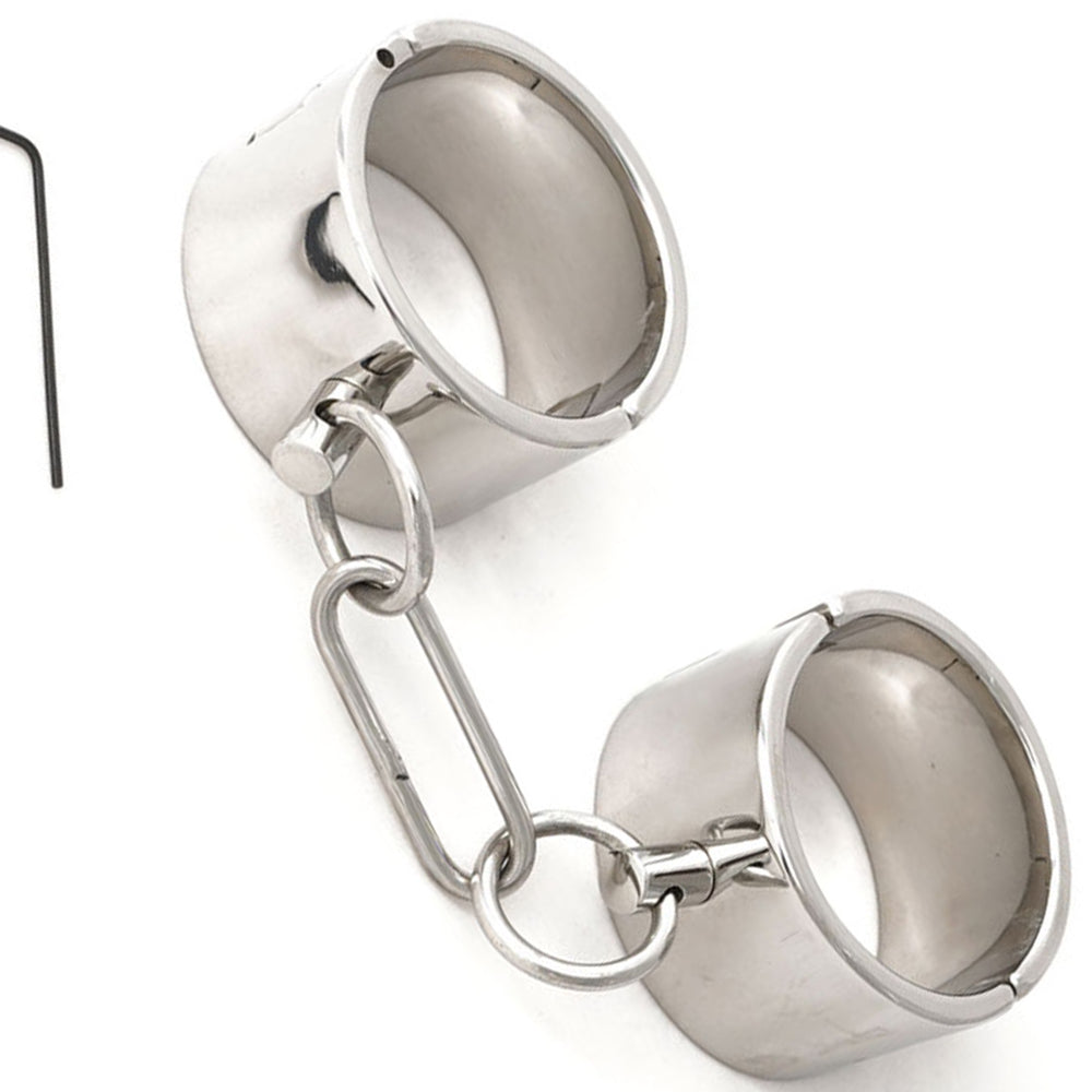 ruff GEAR Heavy Duty Stainless Steel Wrist Shackles